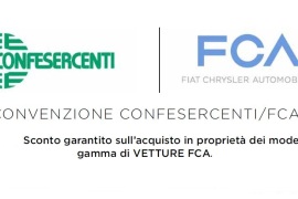 Sconti sull’acquisto di auto grazie alla convenzione con Fca Italy