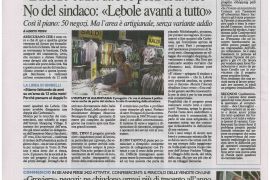 La Nazione di Arezzo 3 agosto 2018