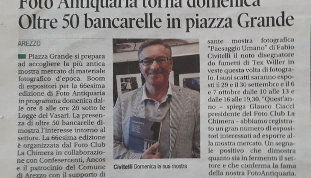 Corriere di Arezzo 28 settembre 2018