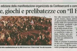 Corriere di Arezzo 4 settembre 2018