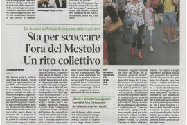 Corriere di Arezzo 8 settembre 2018