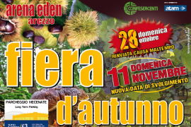 La Fiera d’Autunno slitta a domenica 11 novembre