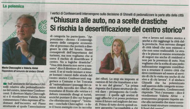 Corriere di Arezzo 13 novembre 2018