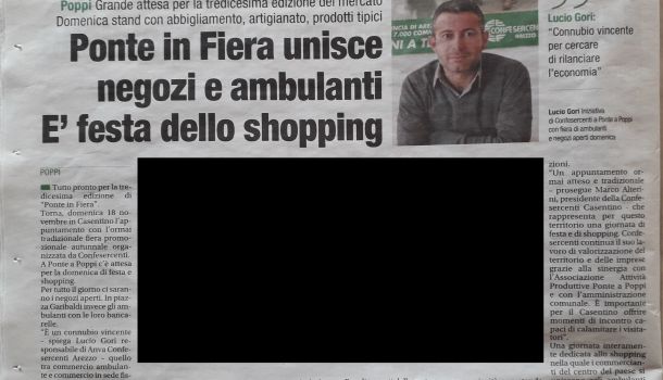 Corriere di Arezzo 16 novembre 2018