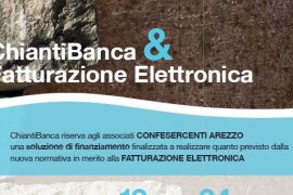 Fattura elettronica: accordo tra Confesercenti e Chianti Banca