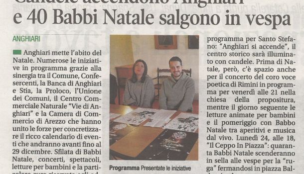 Corriere di Arezzo 18 dicembre 2018