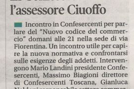 Corriere di Arezzo 9 dicembre 2018