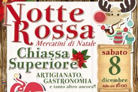 “Notte Rossa” alla Chiassa Superiore