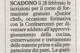 La Nazione di Arezzo 12 febbraio 2019