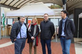 Piazza Zucchi: mercato Sapori e Saperi aretini