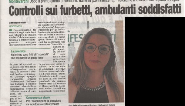 Corriere di Arezzo 15 aprile 2019