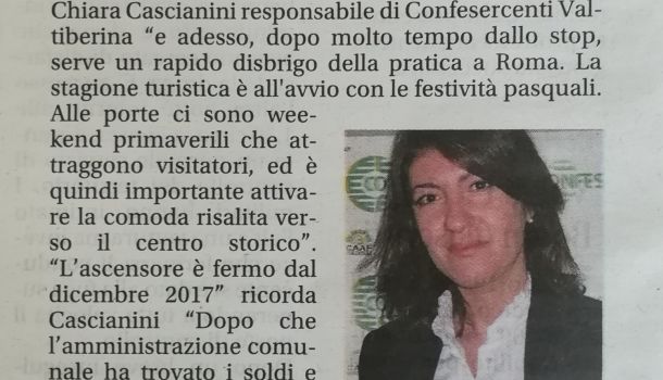 Corriere di Arezzo 17 aprile 2019