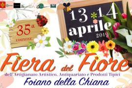 Fiera del fiore a Foiano della Chiana, sabato 13 e domenica 14 aprile