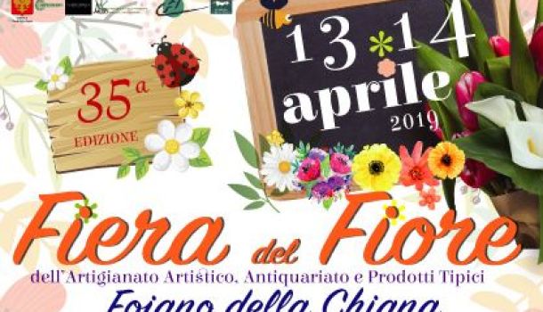 Fiera del fiore a Foiano della Chiana, sabato 13 e domenica 14 aprile
