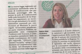 Corriere di Arezzo 5 maggio 2019