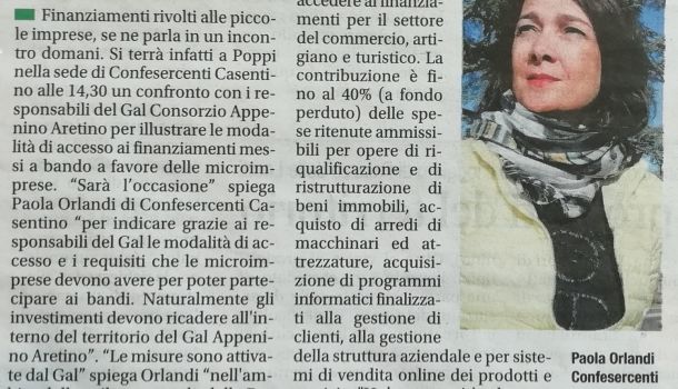 Corriere di Arezzo 7 maggio 2019