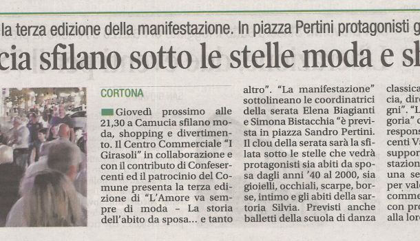 Corriere di Arezzo 19 luglio 2019