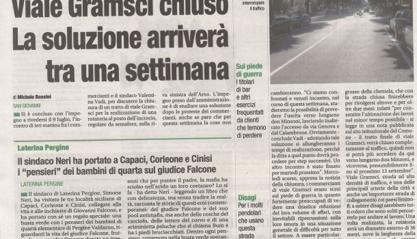 Corriere di Arezzo 2 luglio 2019