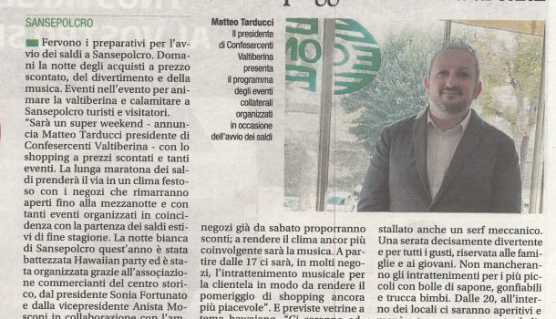 Corriere di Arezzo 5 luglio 2019