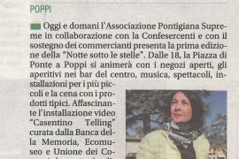 Corriere di Arezzo 5 luglio 2019