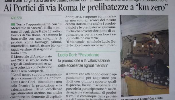 Corriere di Arezzo 6 luglio 2019