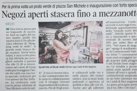 Corriere di Arezzo 6 luglio 2019