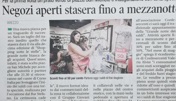 Corriere di Arezzo 6 luglio 2019