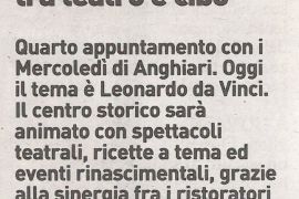 La Nazione di Arezzo 24 luglio 2019