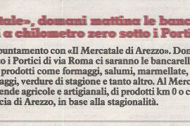 La Nazione di Arezzo 5 luglio 2019
