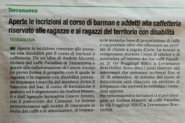 Corriere di Arezzo 20 settembre 2019