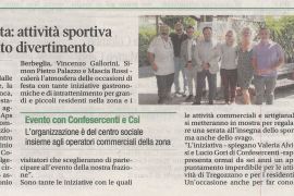 Corriere di Arezzo 5 settembre 2019