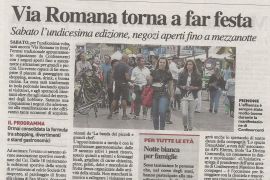 La Nazione di Arezzo 4 settembre 2019