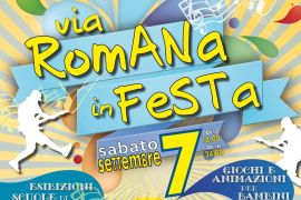 Via Romana in festa: sabato 7 settembre