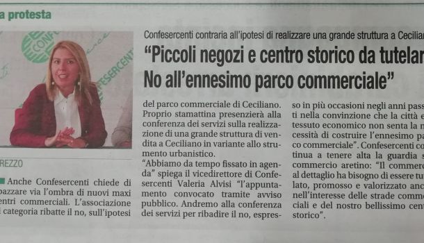 Corriere di Arezzo 14 novembre 2019