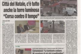 Corriere di Arezzo 15 novembre 2019
