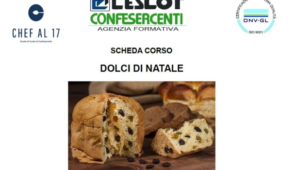 Come preparare i dolci natalizi: ecco il corso in Confesercenti