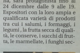 Corriere di Arezzo 19 dicembre 2019