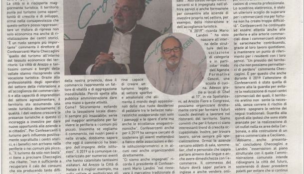 Corriere di Arezzo 20 dicembre 2019 – Speciale economia