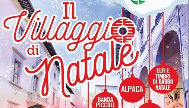 Domenica 22 dicembre “Il villaggio di Natale” a Sansepolcro