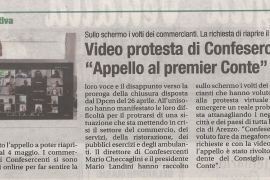 Corriere di Arezzo Domenica 3 maggio 2020