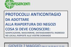 Ripartenza in sicurezza: seminario gratuito sui protocolli anticontagio