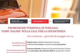 TURISMO Promozione di ripartenza: giovedì 28 webinar per operatori  