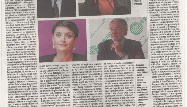 Corriere di Arezzo 23 giugno 2020