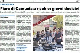 La Nazione di Arezzo 30 agosto 2020