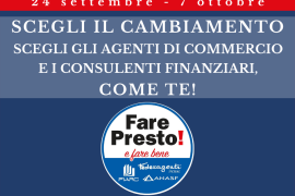 ENASARCO: GLI AGENTI E LE IMPRESE AL VOTO DAL 24 SETTEMBRE AL 7 OTTOBRE