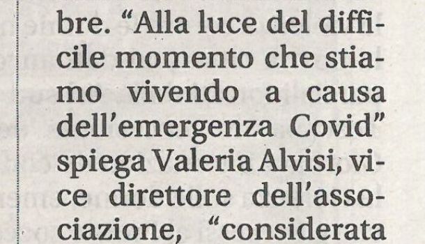 Corriere di Arezzo 25 novembre 2020