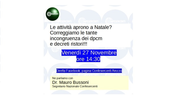 FOCUS CON IL SEGRETARIO NAZIONALE BUSSONI