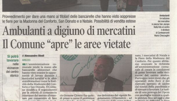 Corriere di Arezzo 1 marzo 2021