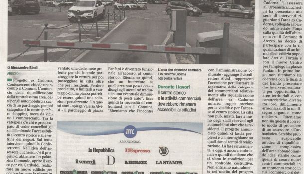 Corriere di Arezzo 19 marzo 2021