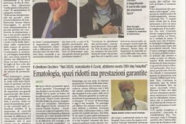 Corriere di Arezzo 28 marzo 2021